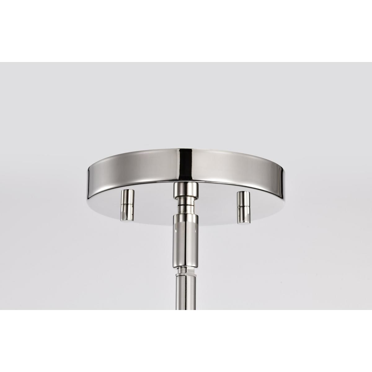 Yorktown 16 in. 4 lights Pendant Light Polished Nickel Finish - Bees Lighting