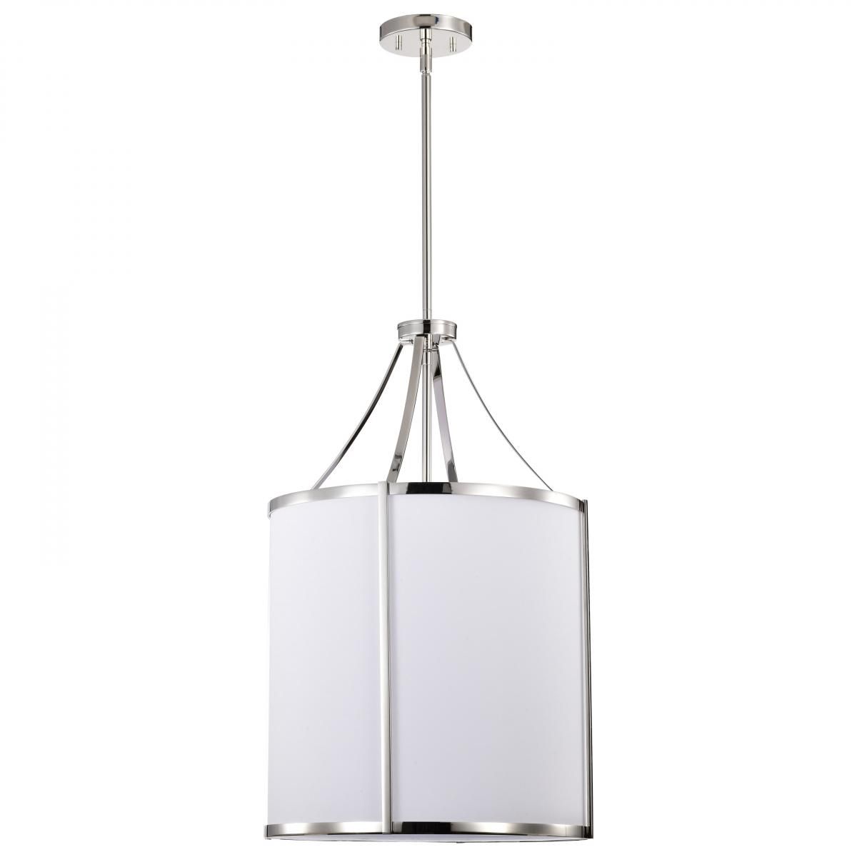 Easton 16 in. 3 lights Pendant Light Polished Nickel Finish - Bees Lighting