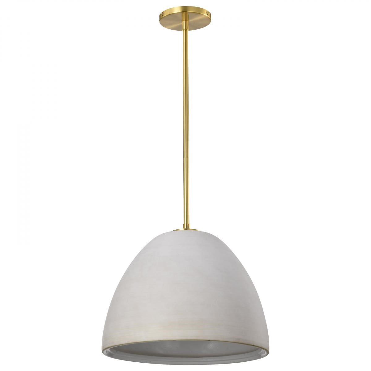 Collins 14" Pendant, Brushed Brass Finish - Bees Lighting