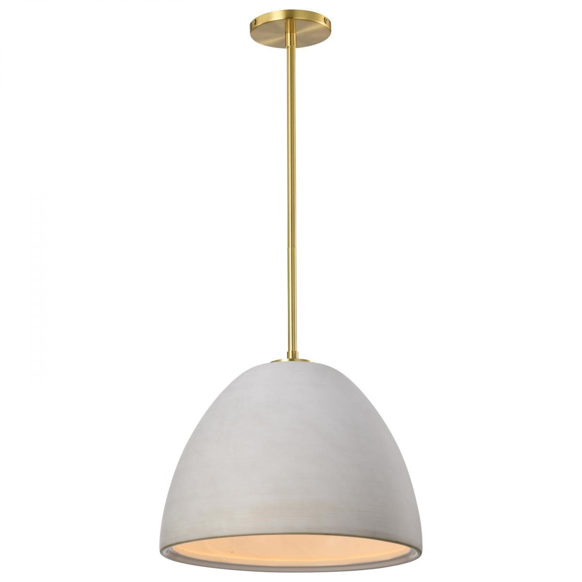 Collins 14" Pendant, Brushed Brass Finish - Bees Lighting