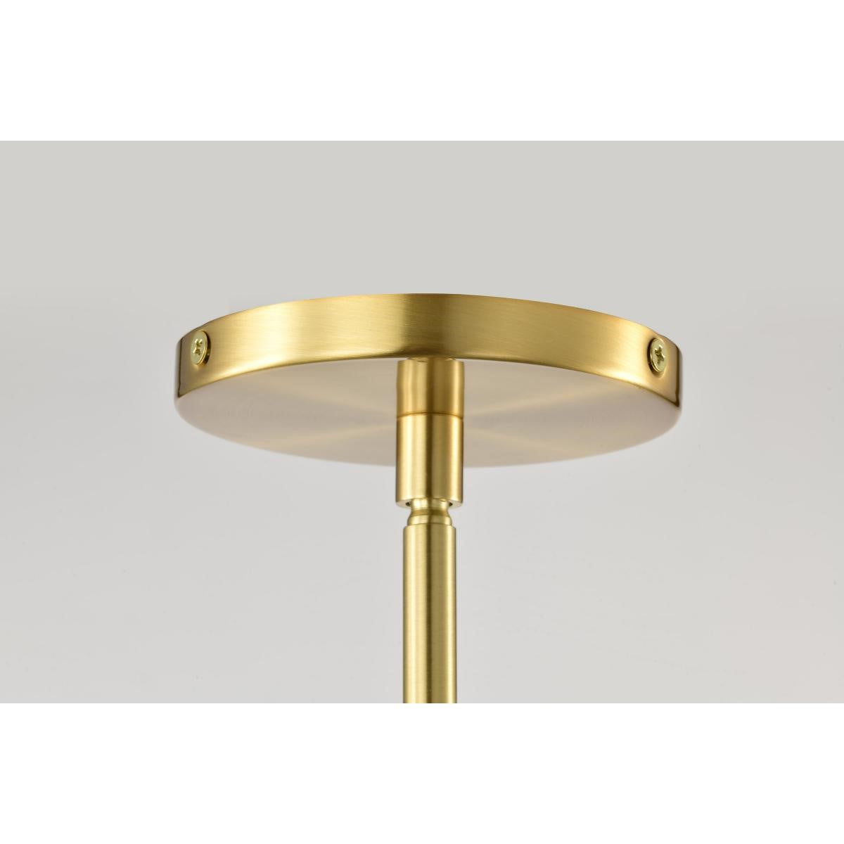 Collins 14" Pendant Light, Brushed Brass Finish - Bees Lighting