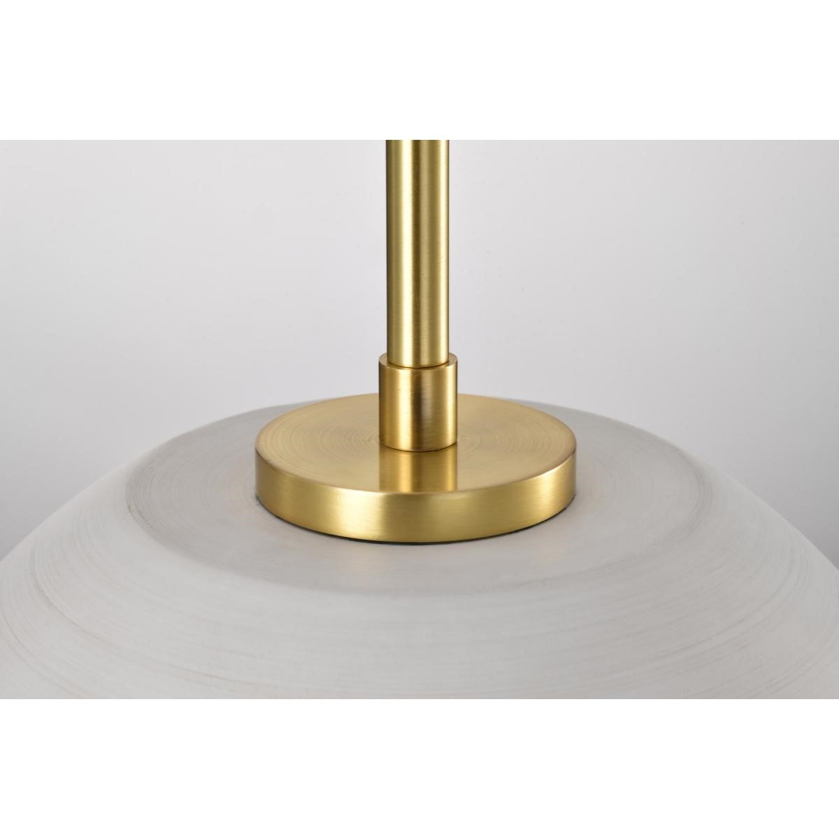 Collins 14" Pendant Light, Brushed Brass Finish - Bees Lighting