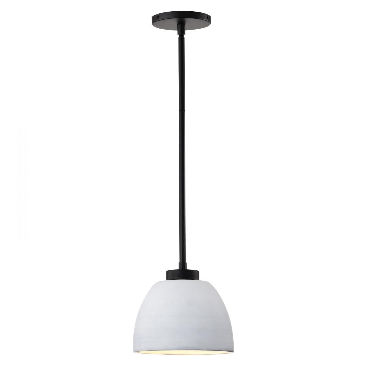 Collins 8" Pendant Light, Matte Black Finish - Bees Lighting