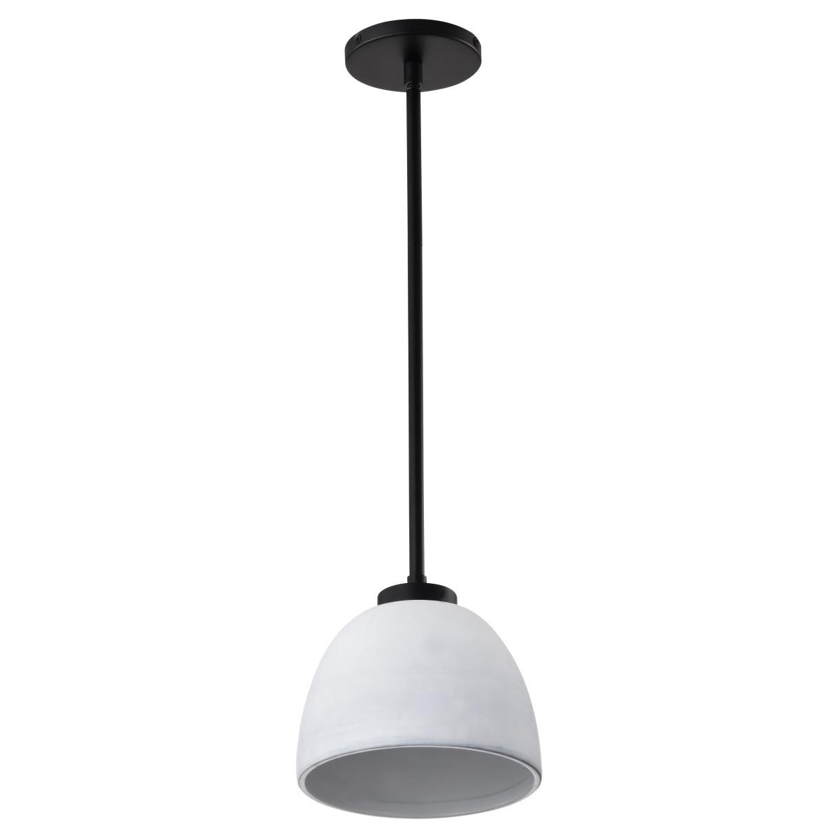 Collins 8" Mini Pendant, Matte Black Finish - Bees Lighting