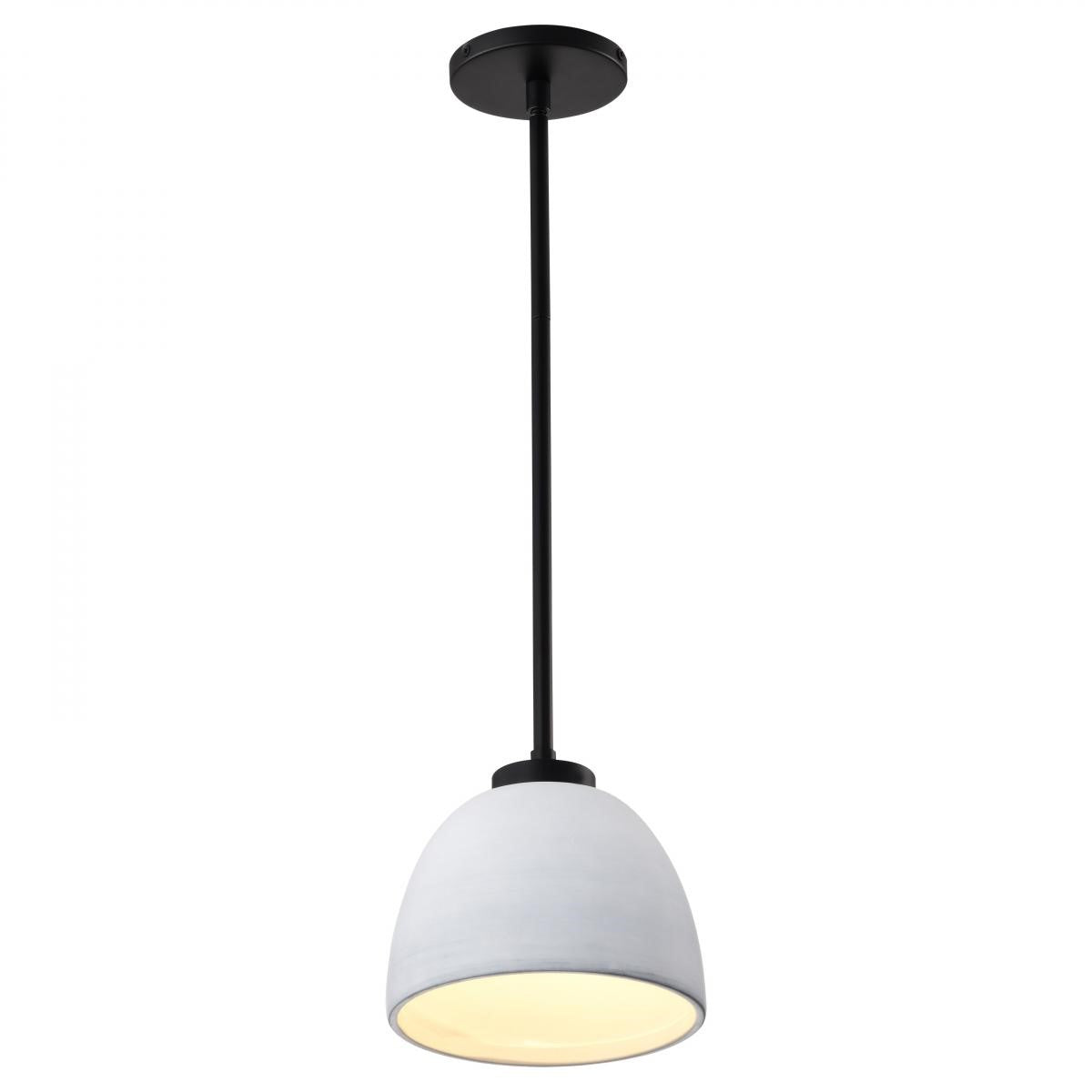 Collins 8" Pendant Light, Matte Black Finish - Bees Lighting