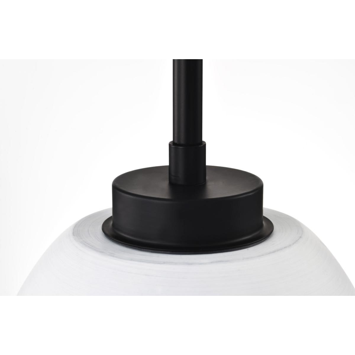 Collins 8" Pendant Light, Matte Black Finish - Bees Lighting