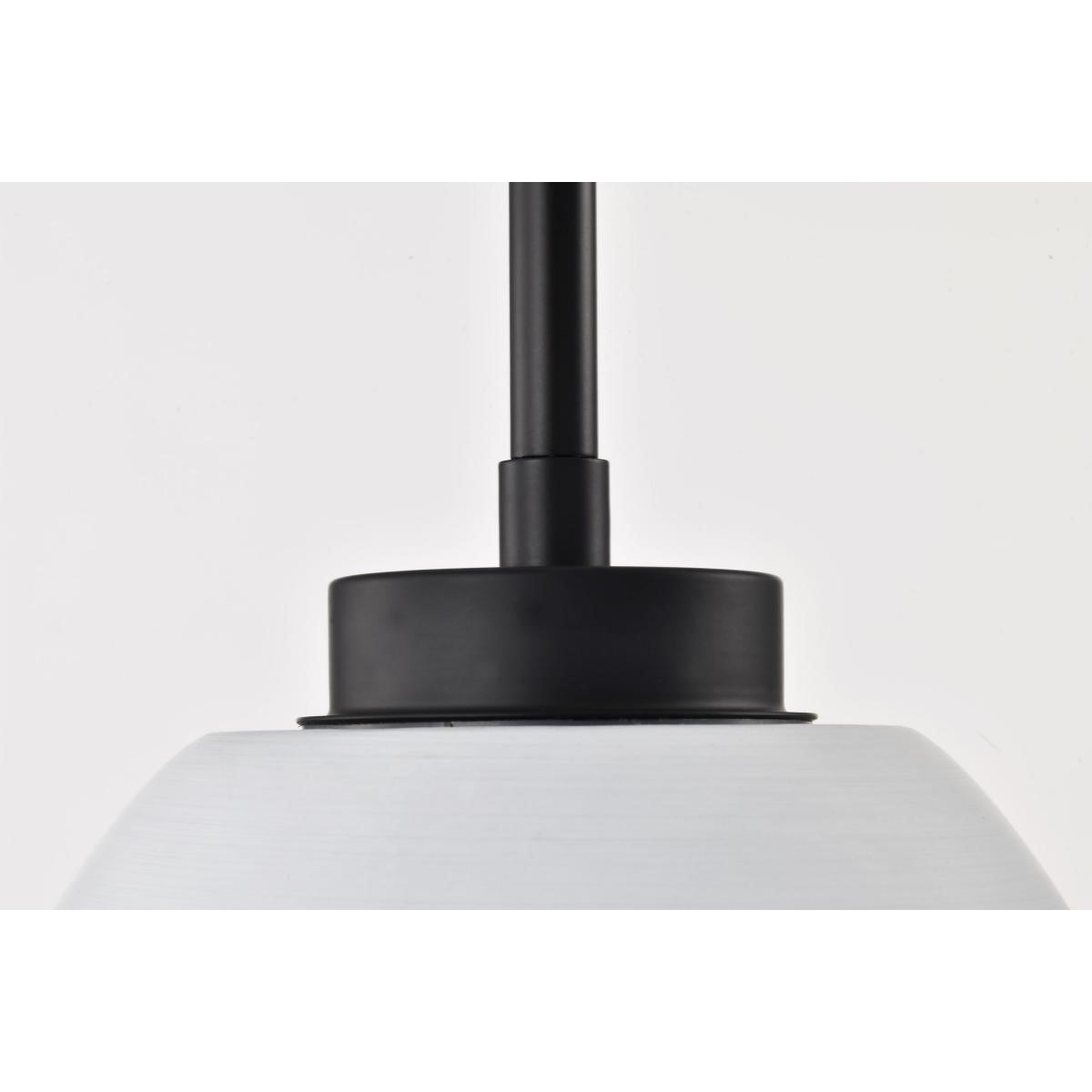 Collins 8" Pendant Light, Matte Black Finish - Bees Lighting