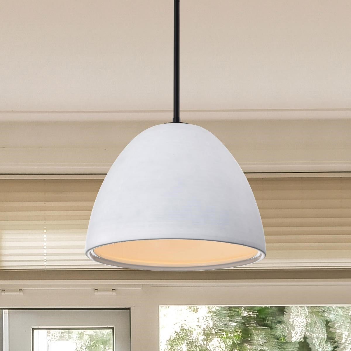 Collins 14" Pendant Light, Matte Black Finish - Bees Lighting