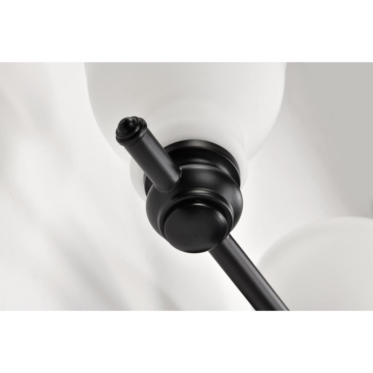 Russel 24" 3 Lights Bathroom Vanity Light, Matte Black Finish - Bees Lighting
