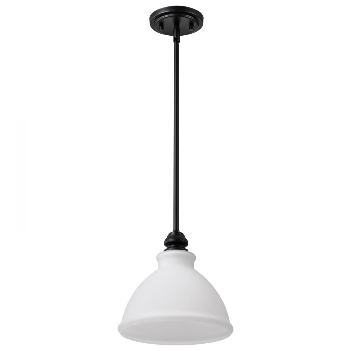 Russel 10" Pendant Light, Matte Black Finish - Bees Lighting
