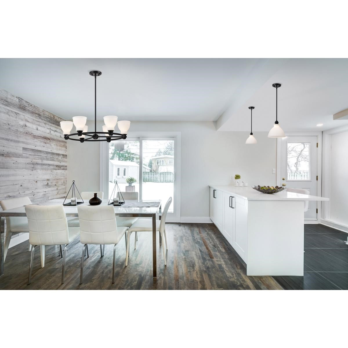 Russel 10" Pendant Light, Matte Black Finish - Bees Lighting