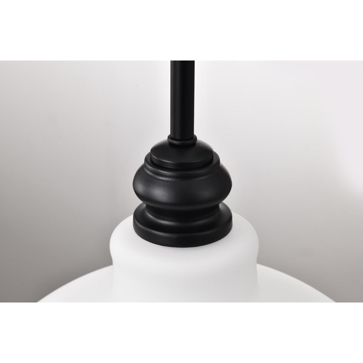 Russel 14" Pendant Light, Matte Black Finish - Bees Lighting