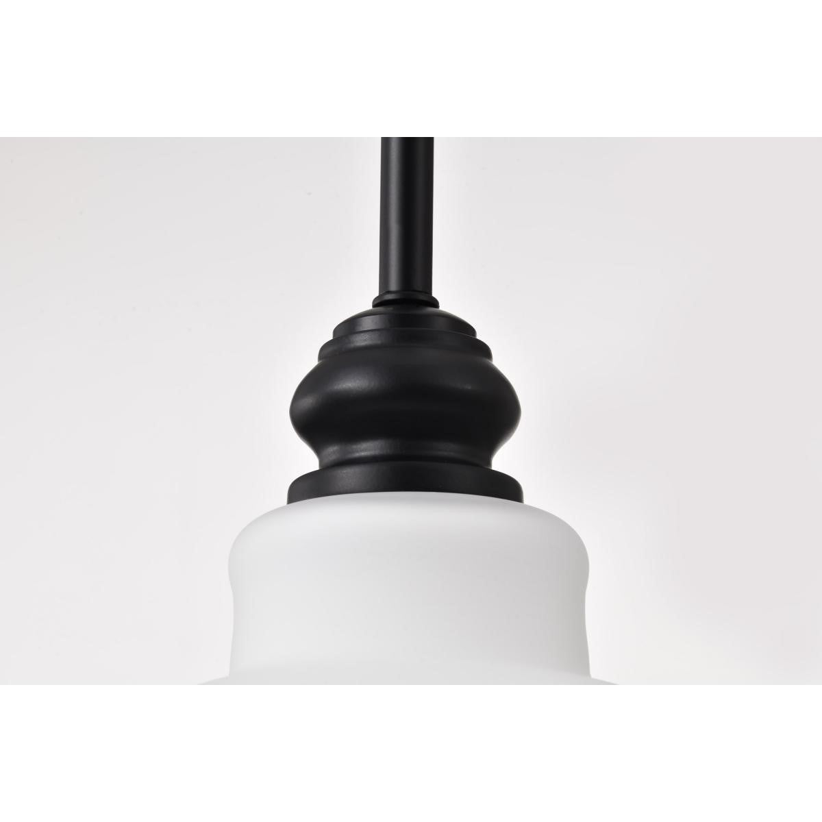 Russel 14" Pendant Light, Matte Black Finish - Bees Lighting