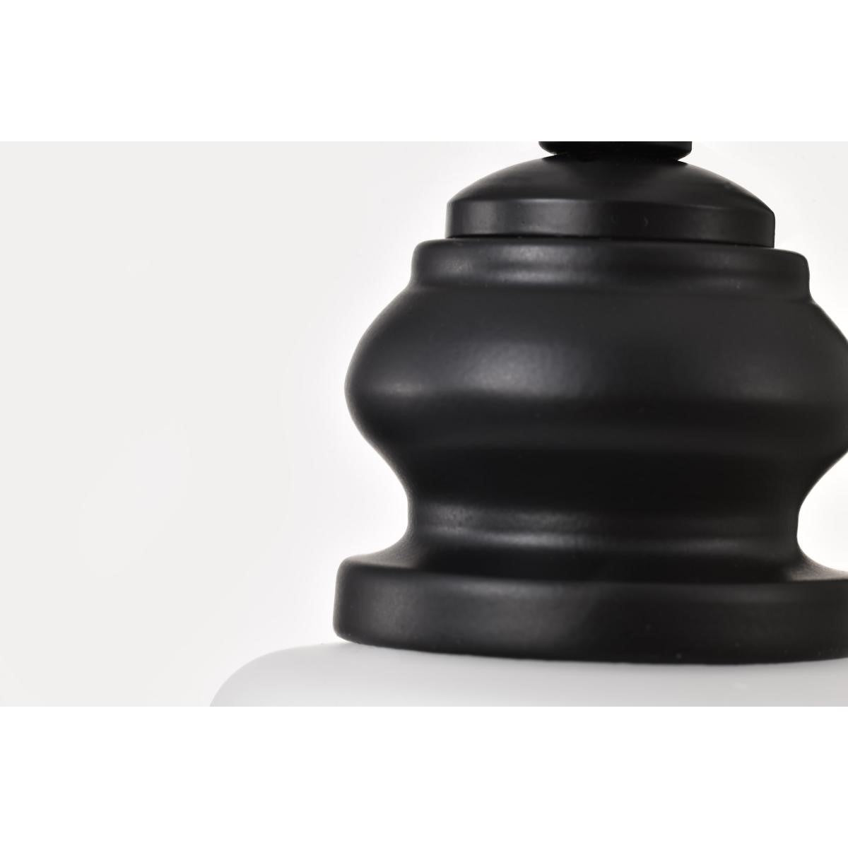 Russel 14" Pendant, Matte Black Finish - Bees Lighting