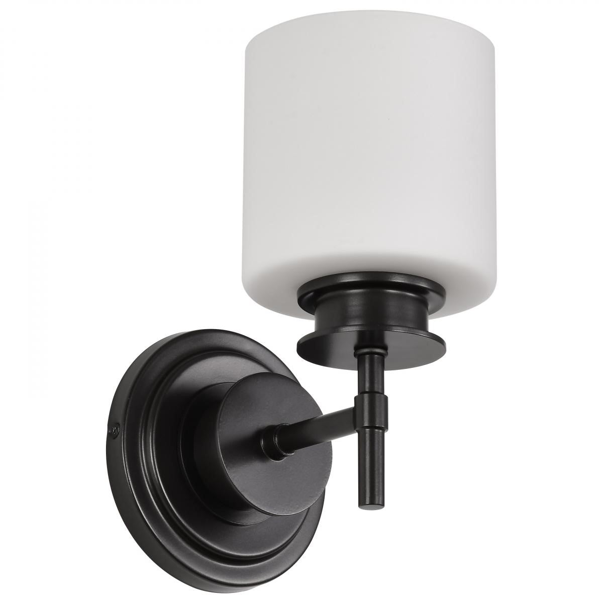 Warren 9" Bathroom Vanity Light, Gun Metal Finish - Bees Lighting