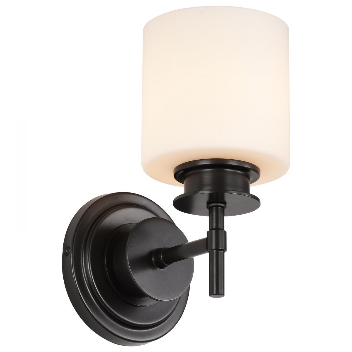 Warren 9" Bathroom Vanity Light, Gun Metal Finish - Bees Lighting
