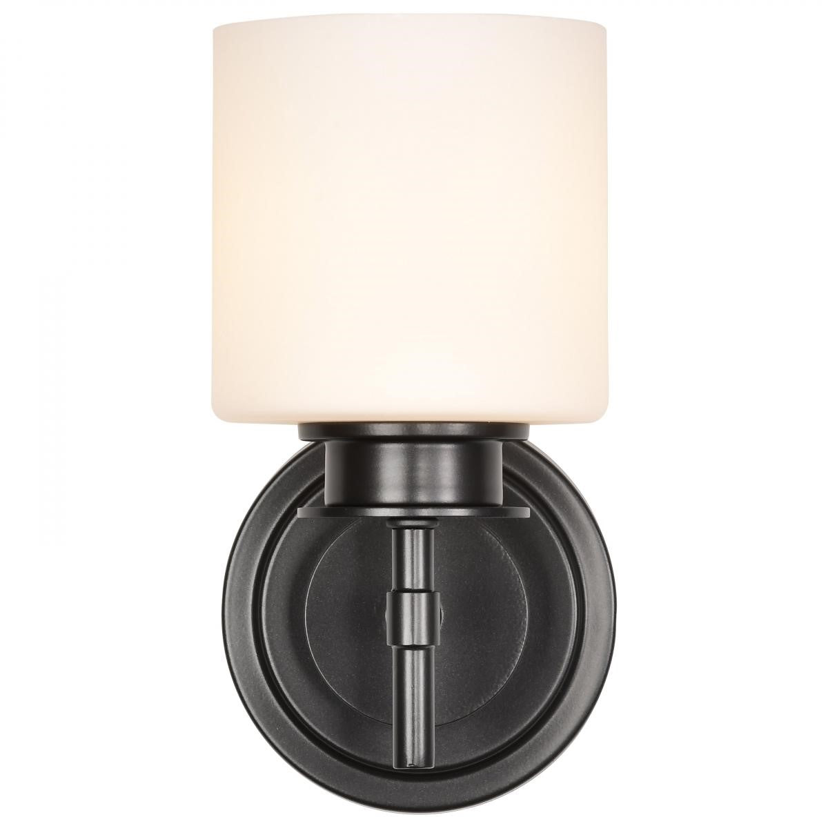 Warren 9" Bathroom Vanity Light, Gun Metal Finish - Bees Lighting