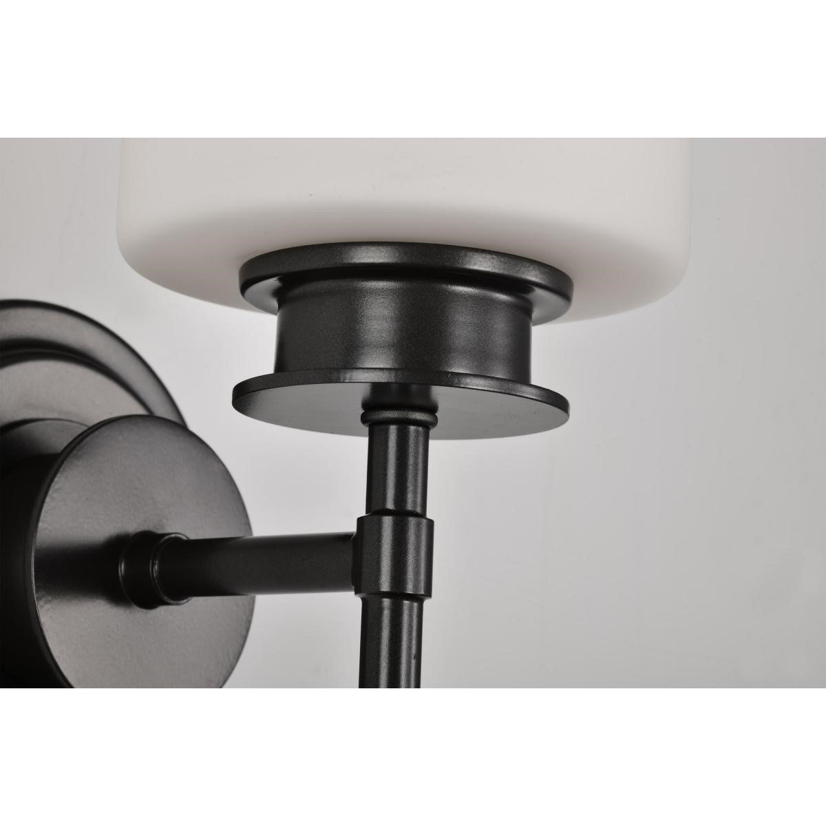Warren 9" Bathroom Vanity Light, Gun Metal Finish - Bees Lighting
