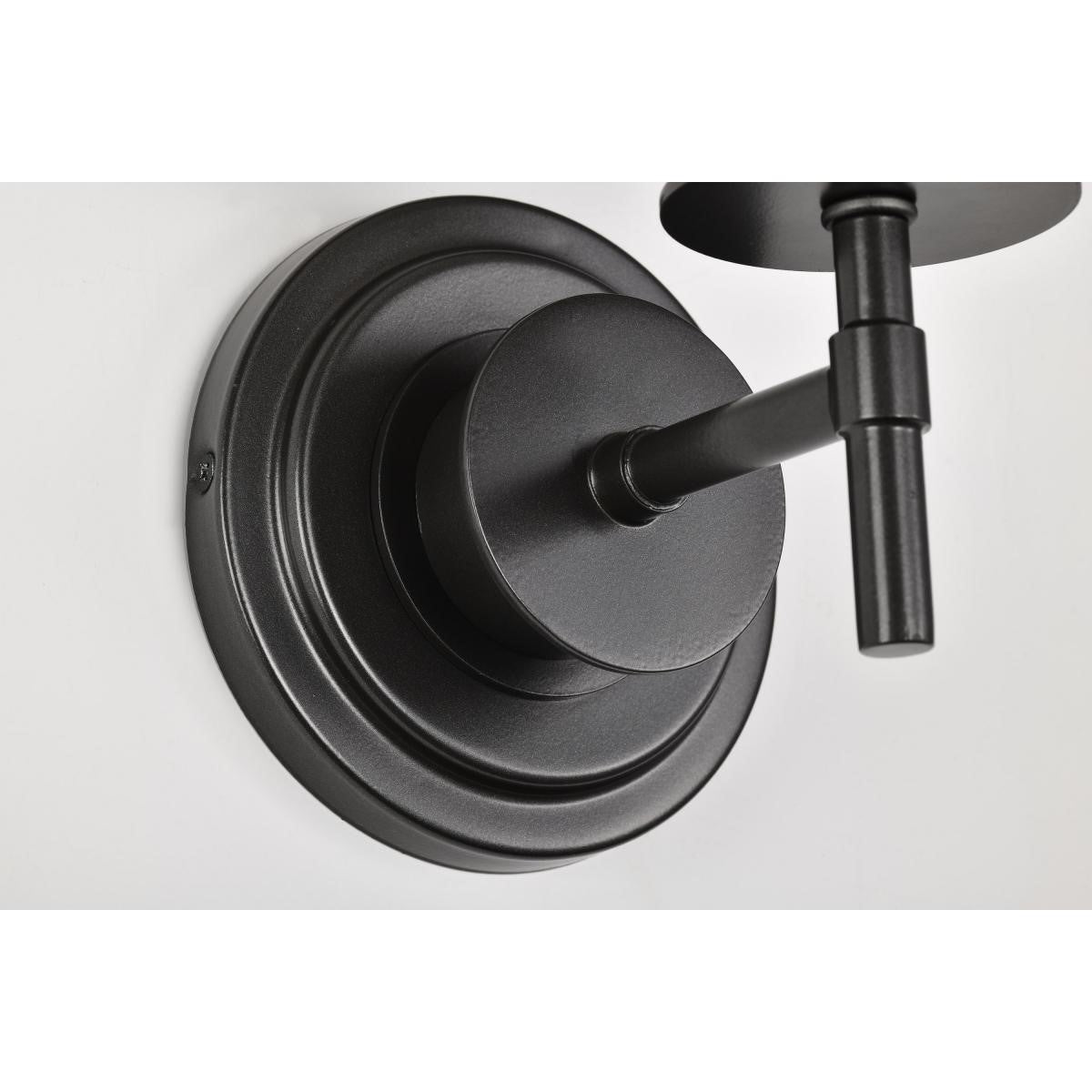 Warren 9" Bathroom Vanity Light, Gun Metal Finish - Bees Lighting