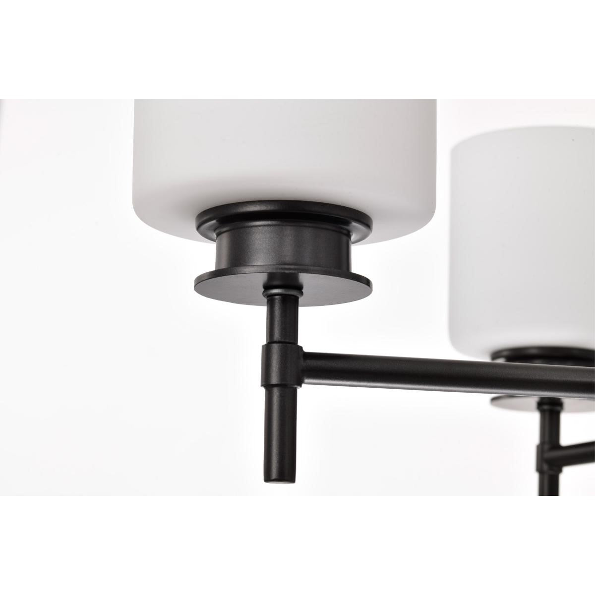 Warren 28" 5 Lights Chandelier, Gun Metal Finish - Bees Lighting