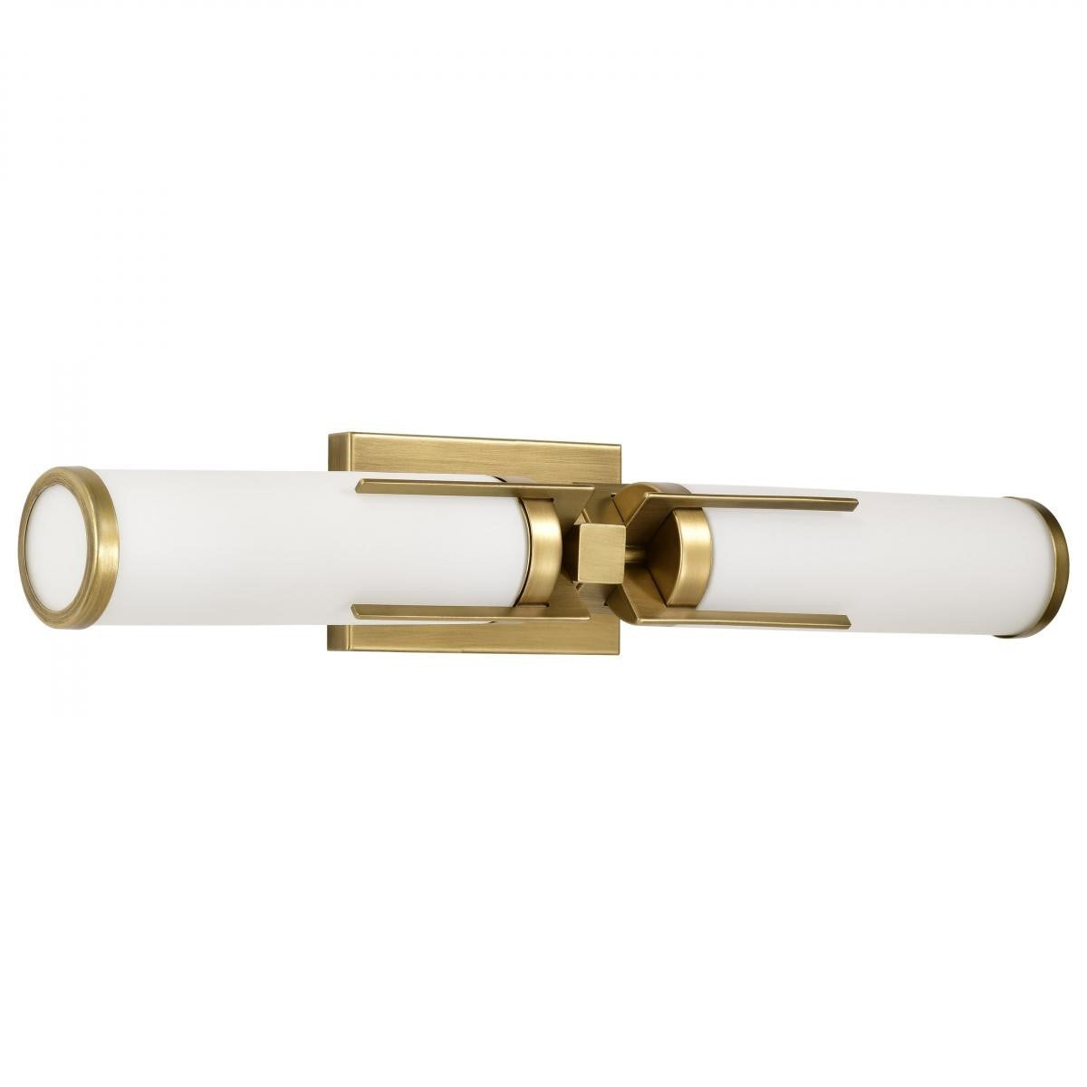 Roselle 24" Bathroom Vanity Light, Natural Brass Finish - Bees Lighting