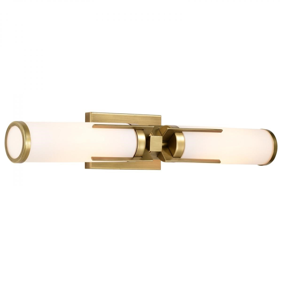 Roselle 24" Bathroom Vanity Light, Natural Brass Finish - Bees Lighting