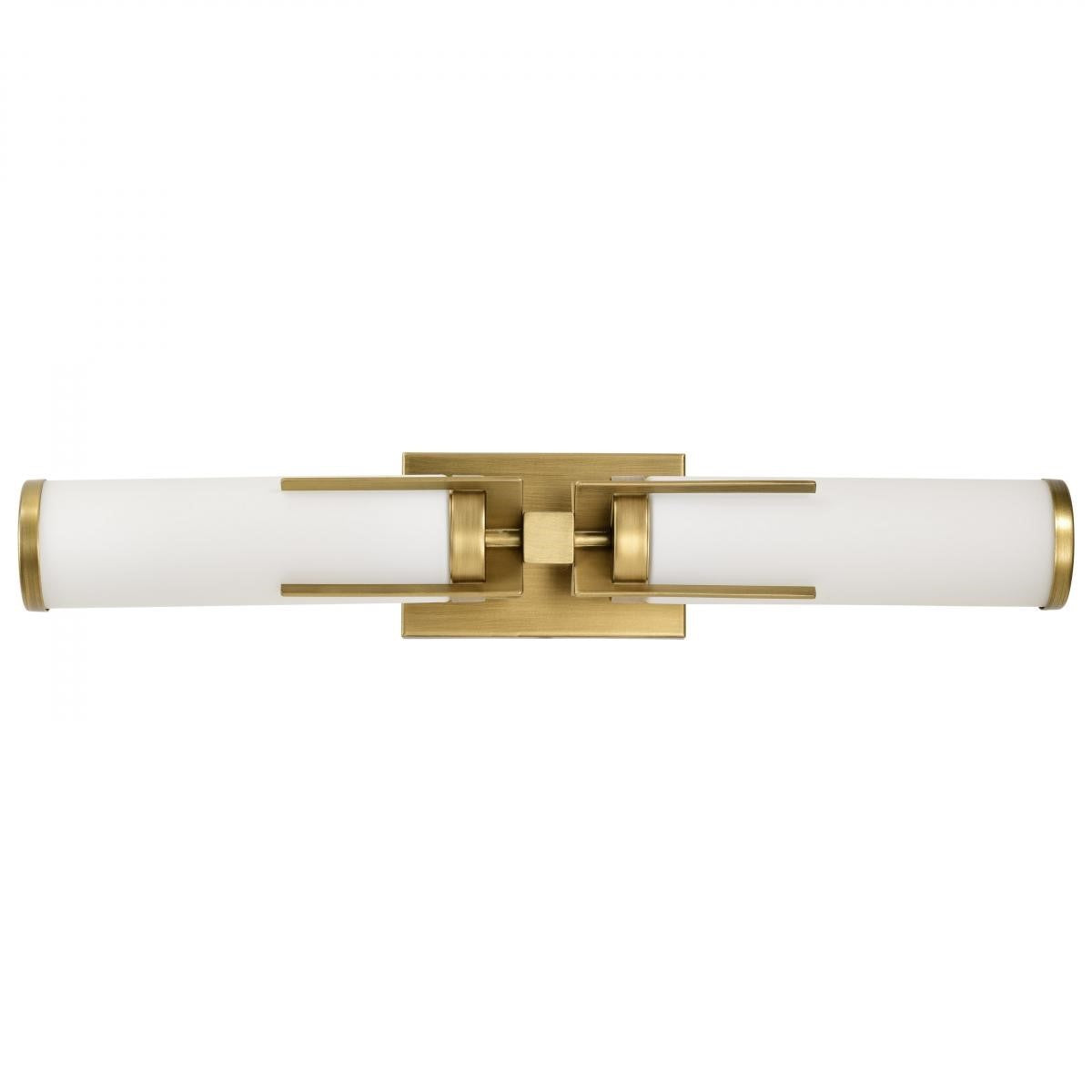 Roselle 24" Bathroom Vanity Light, Natural Brass Finish - Bees Lighting