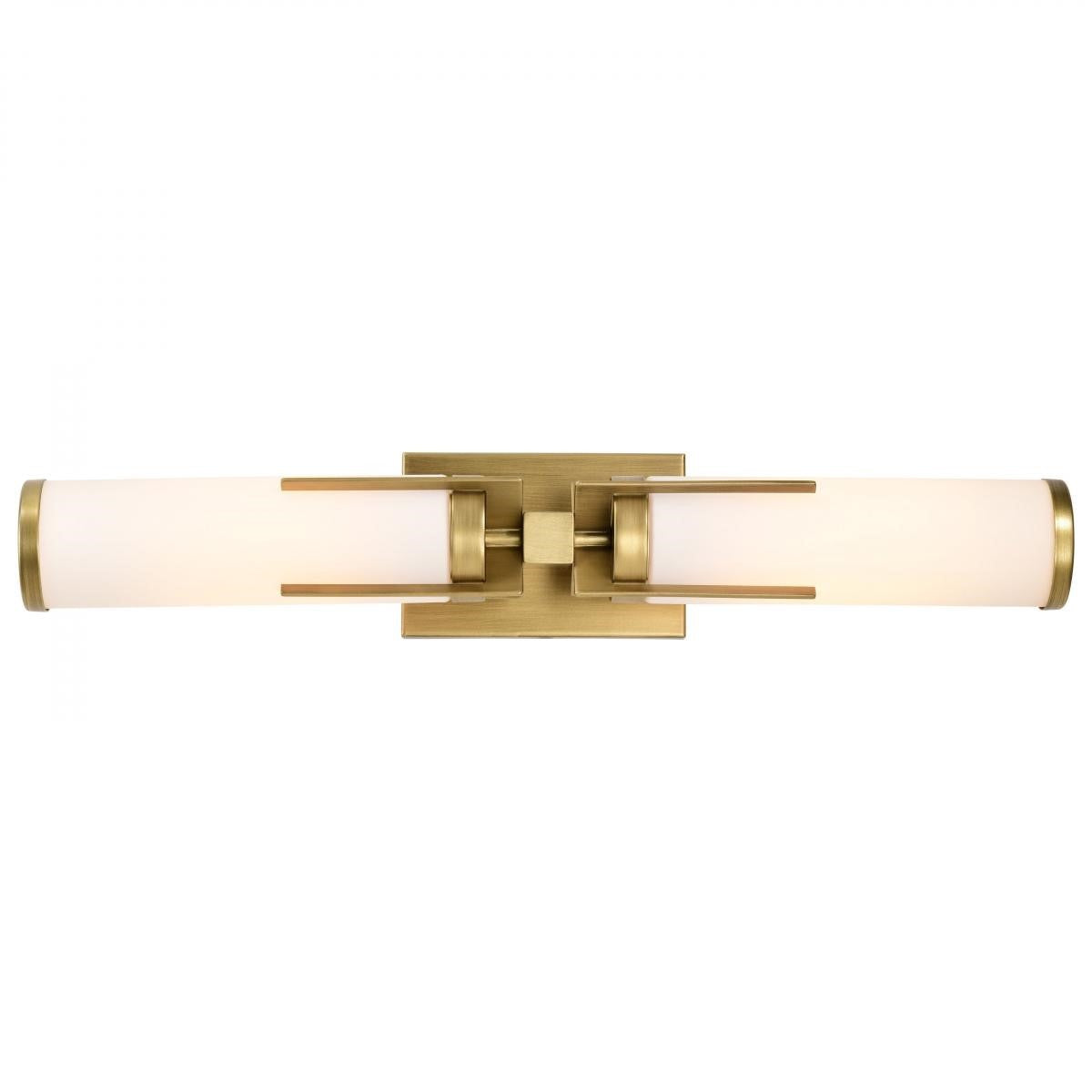 Roselle 24" Bathroom Vanity Light, Natural Brass Finish - Bees Lighting