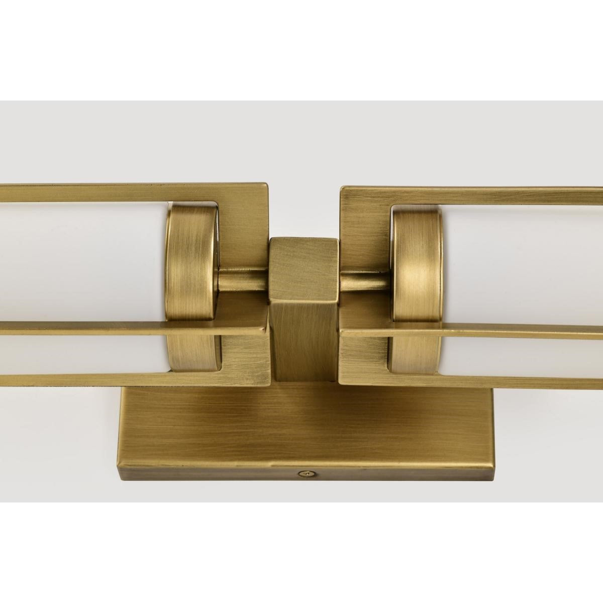 Roselle 24" Bathroom Vanity Light, Natural Brass Finish - Bees Lighting