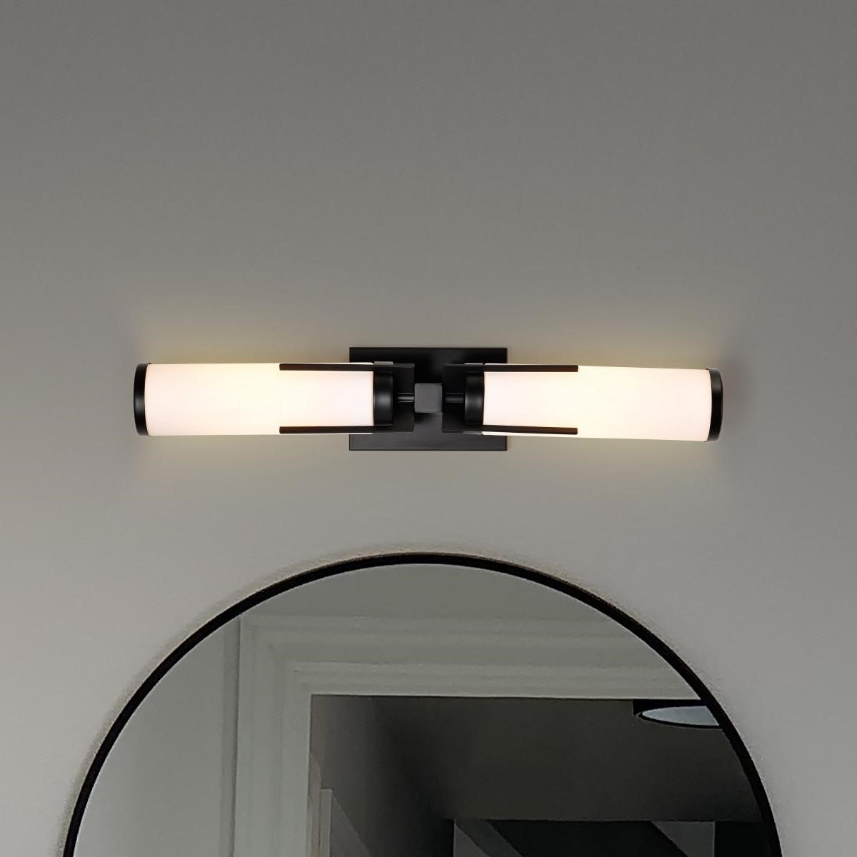 Roselle 24" Vanity Light, Matte Black Finish - Bees Lighting