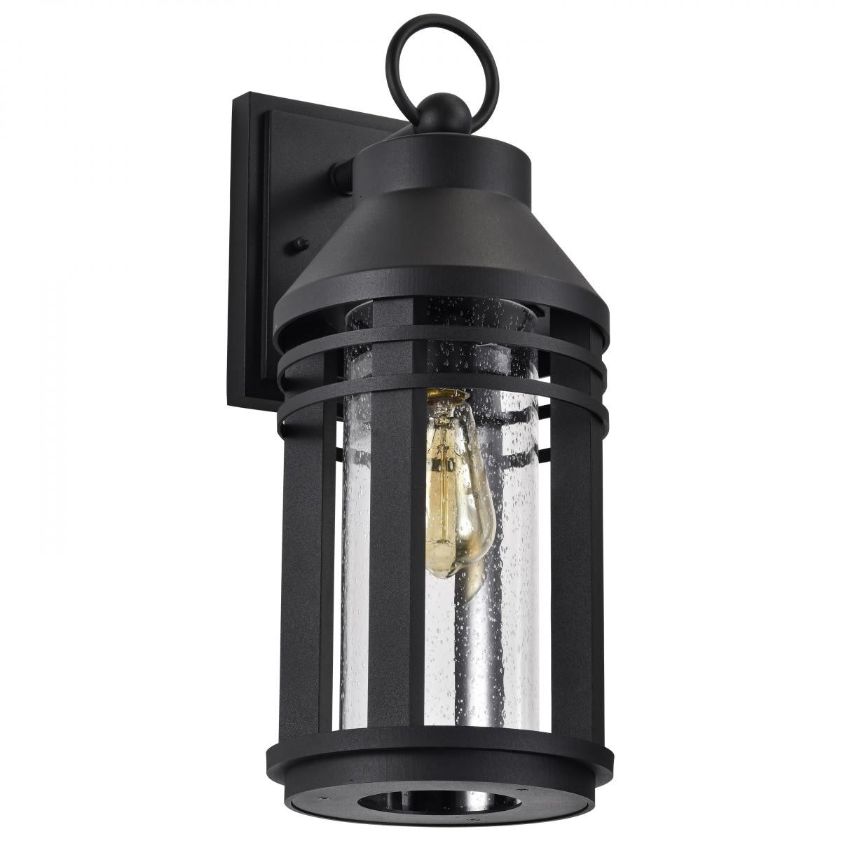 Wilton 20" Outdoor Wall Light, Matte Black Finish - Bees Lighting