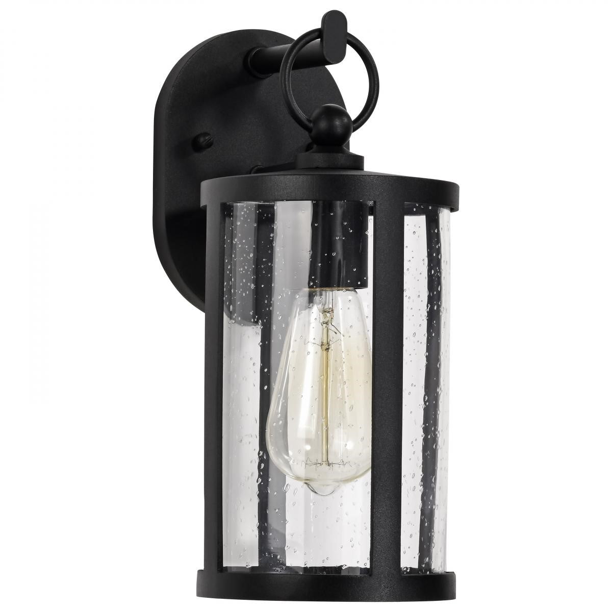 Broadstone 12" Outdoor Wall Light, Matte Black Finish - Bees Lighting