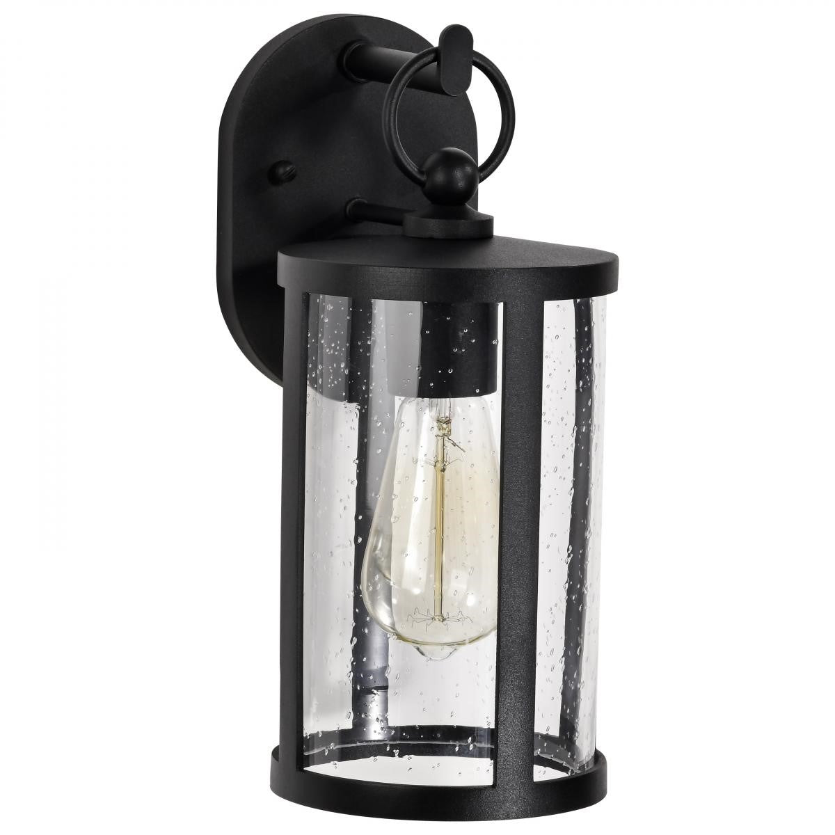 Broadstone 12" Outdoor Wall Light, Matte Black Finish - Bees Lighting