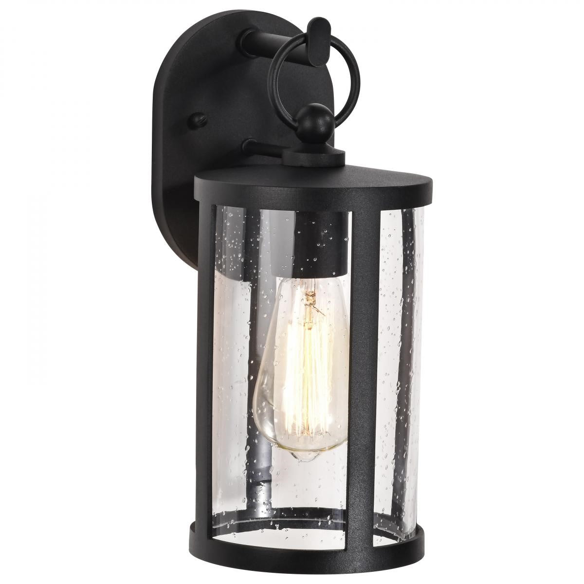 Broadstone 12" Outdoor Wall Light, Matte Black Finish - Bees Lighting