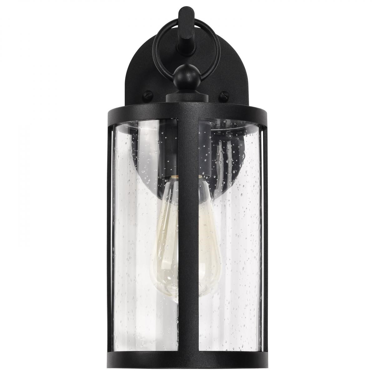 Broadstone 12" Outdoor Wall Light, Matte Black Finish - Bees Lighting