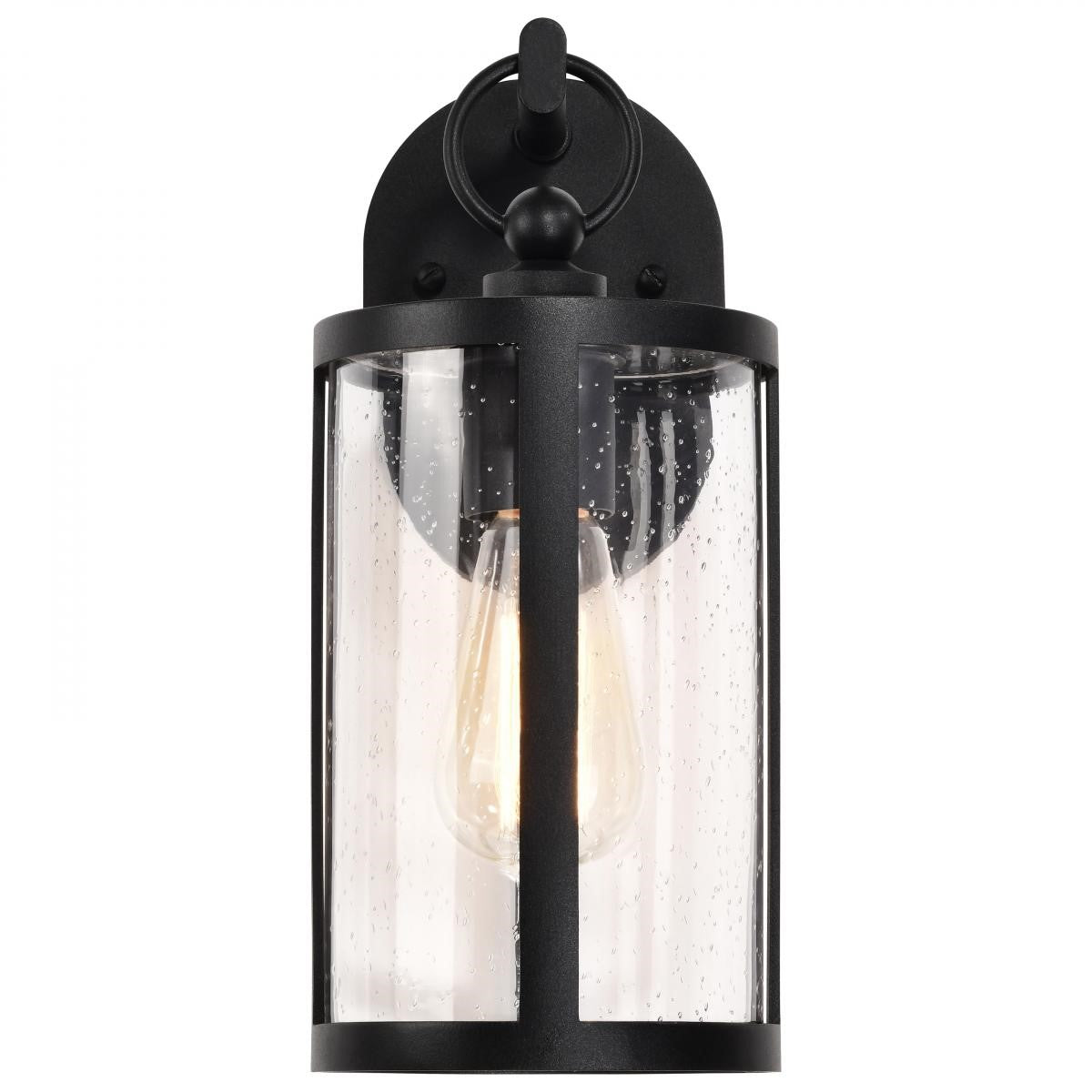 Broadstone 12" Outdoor Wall Light, Matte Black Finish - Bees Lighting