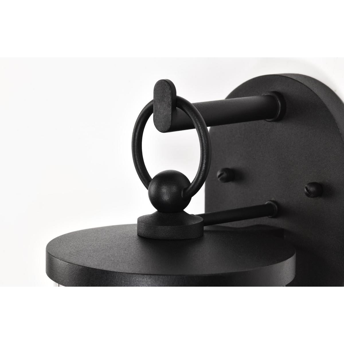 Broadstone 12" Outdoor Wall Light, Matte Black Finish - Bees Lighting