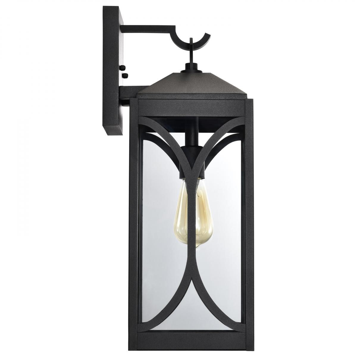 Oaklyn 21" Outdoor Wall Light, Matte Black Finish - Bees Lighting