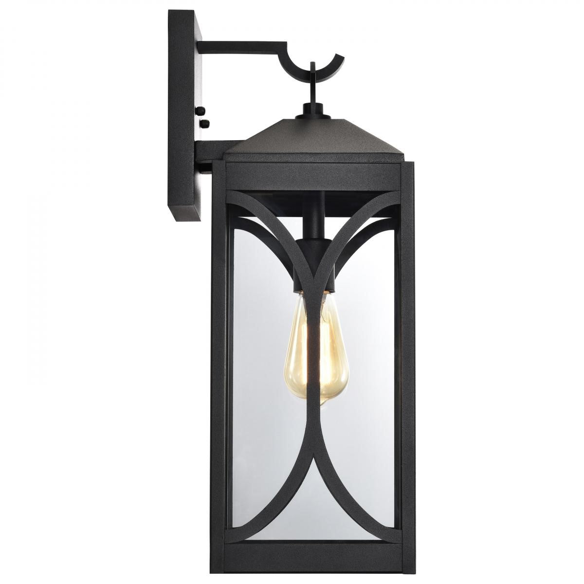 Oaklyn 21" Outdoor Wall Light, Matte Black Finish - Bees Lighting