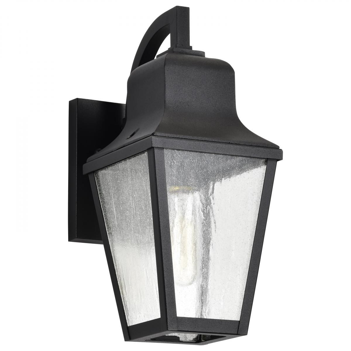 Lawrence 14" Outdoor Wall Light, Matte Black Finish - Bees Lighting