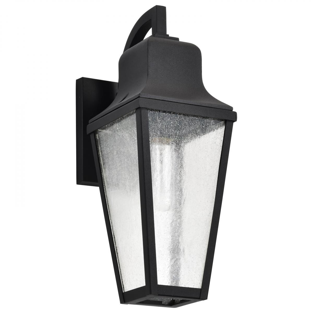 Lawrence 17" Outdoor Wall Light, Matte Black Finish - Bees Lighting