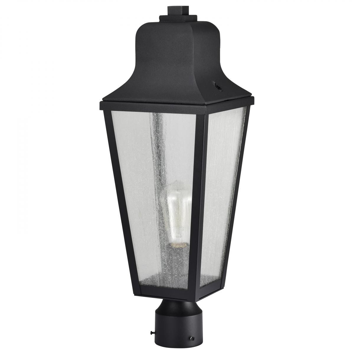 Lawrence 23" Lamp Post, Matte Black Finish - Bees Lighting