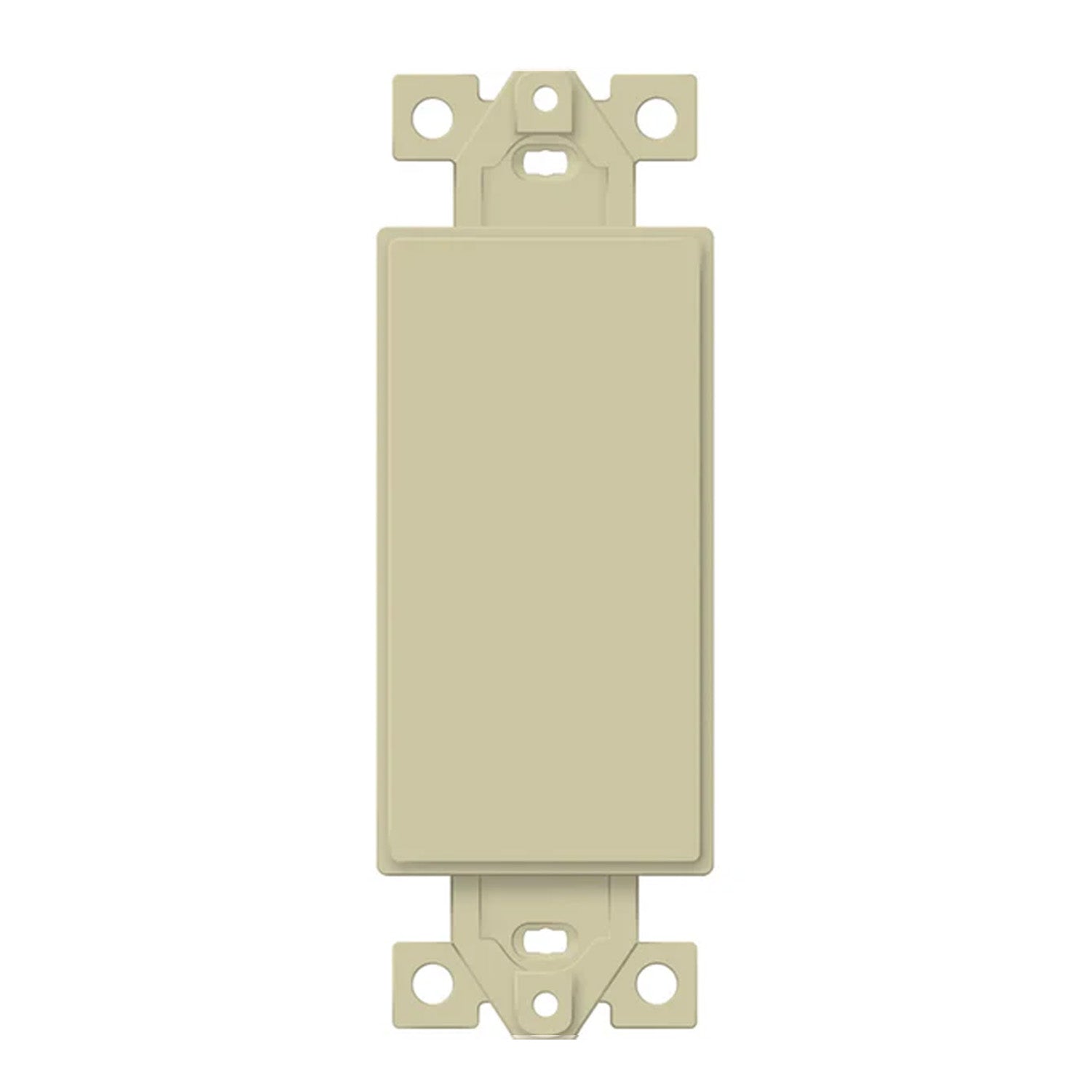 Blank Decorator Wall Plate Insert, Ivory - Bees Lighting
