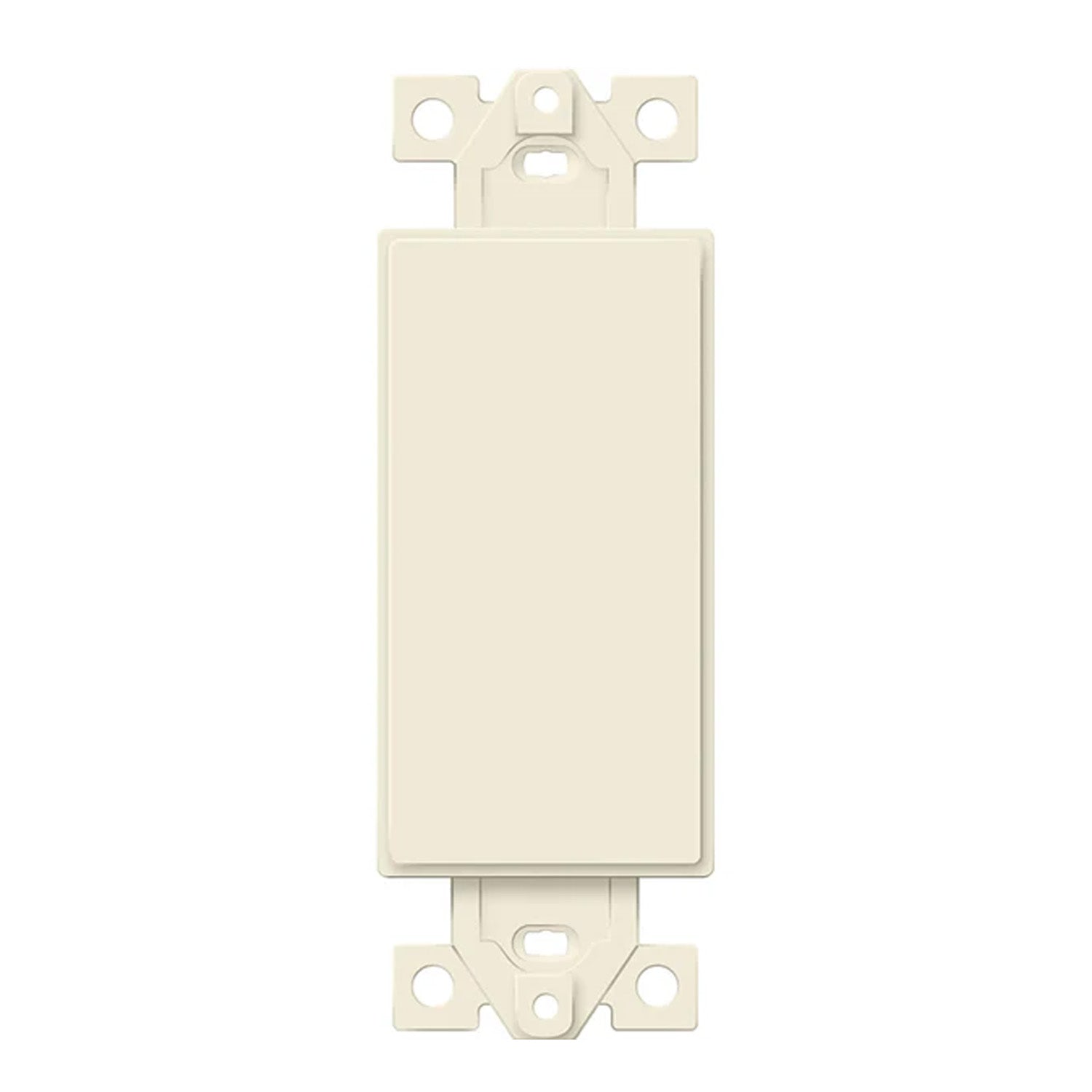 Blank Decorator Wall Plate Insert, Light Almond - Bees Lighting