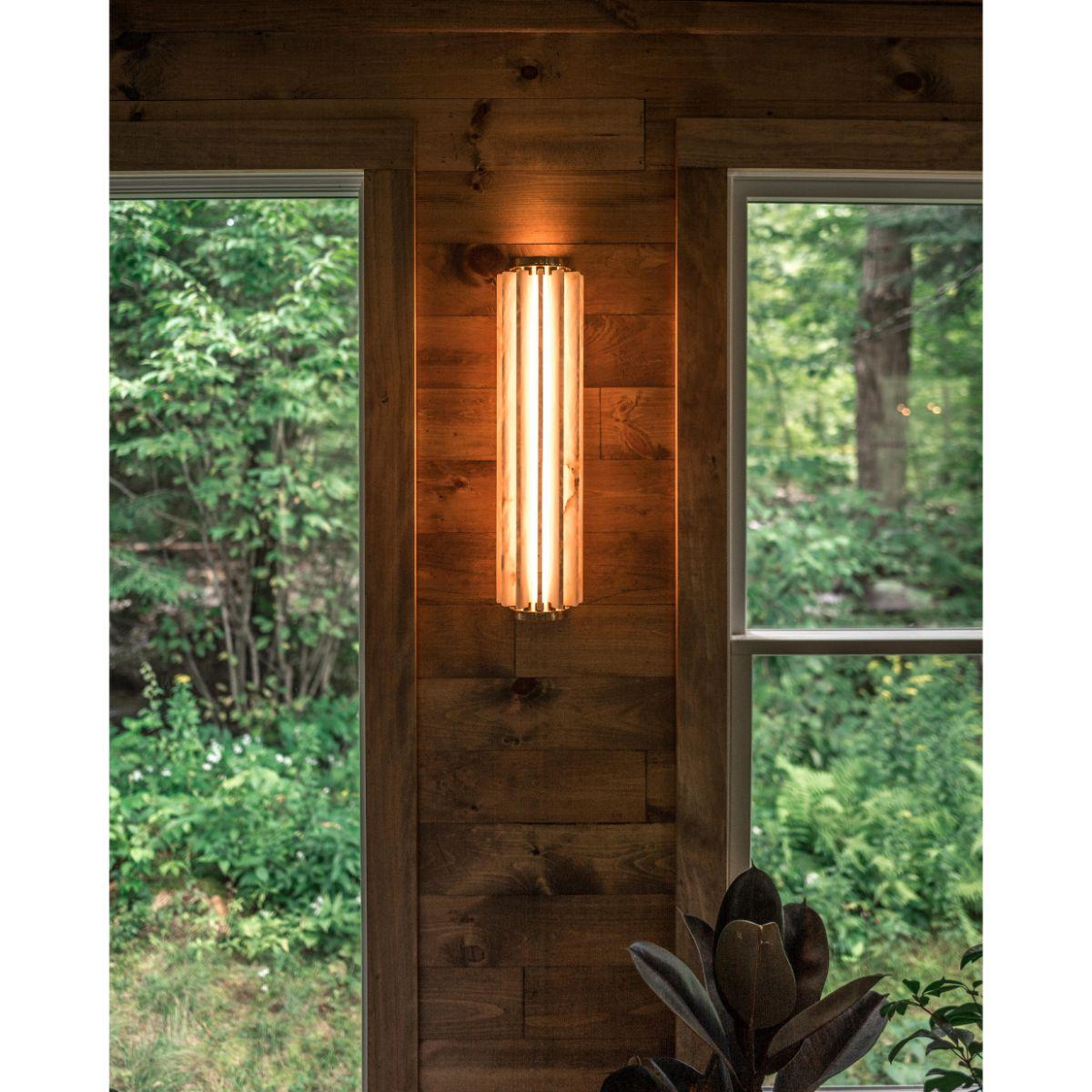 Hillside 25 in. LED Wall Light Brass finish - Bees Lighting
