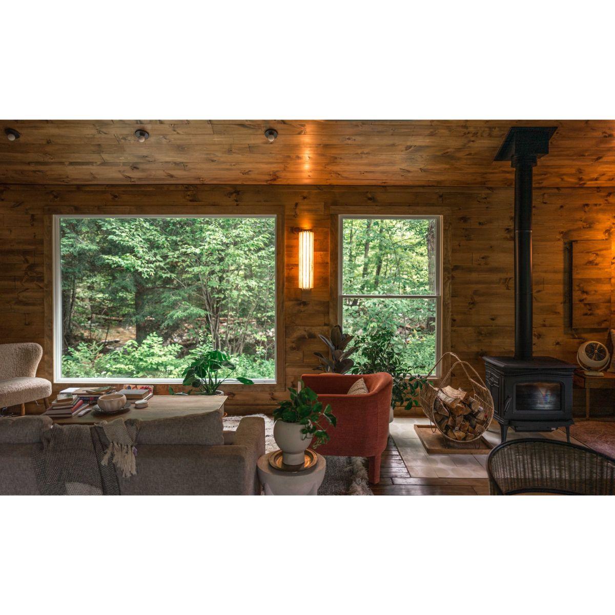 Hillside 25 in. LED Wall Light Brass finish - Bees Lighting