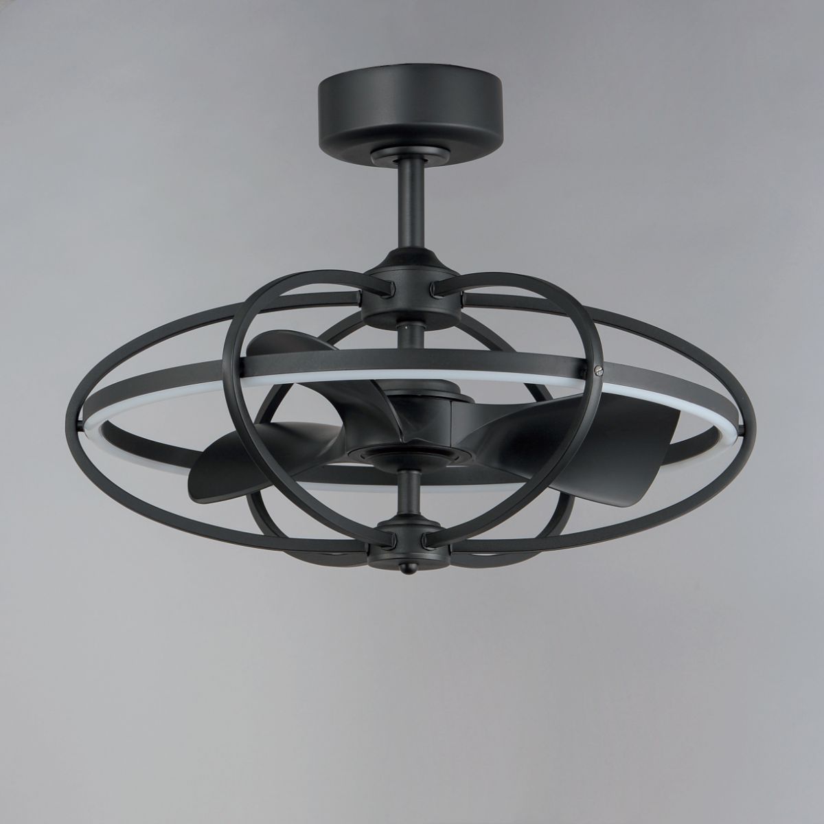 Corona Wifi-Enabled LED Fandelight 28 Inch Black Finish - Bees Lighting