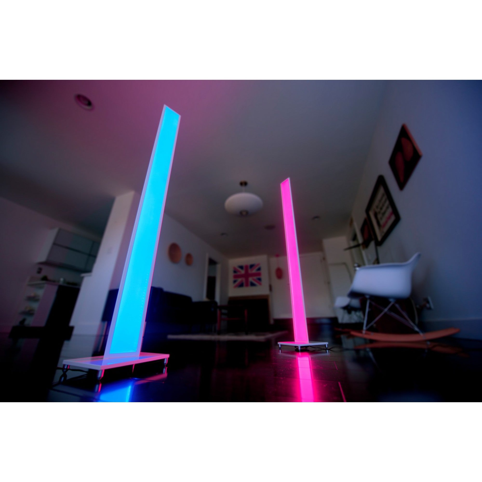 Tono White Modern LED Floor Lamp - Bees Lighting