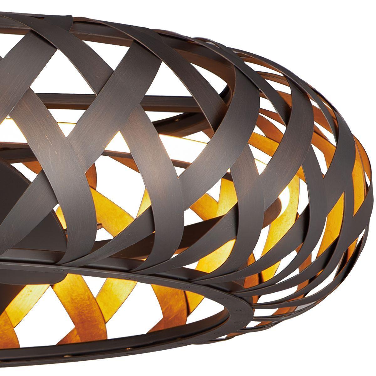 Weave Wifi-Enabled LED Fandelight 33 Inch Bronze Gilt and Gold Finish - Bees Lighting