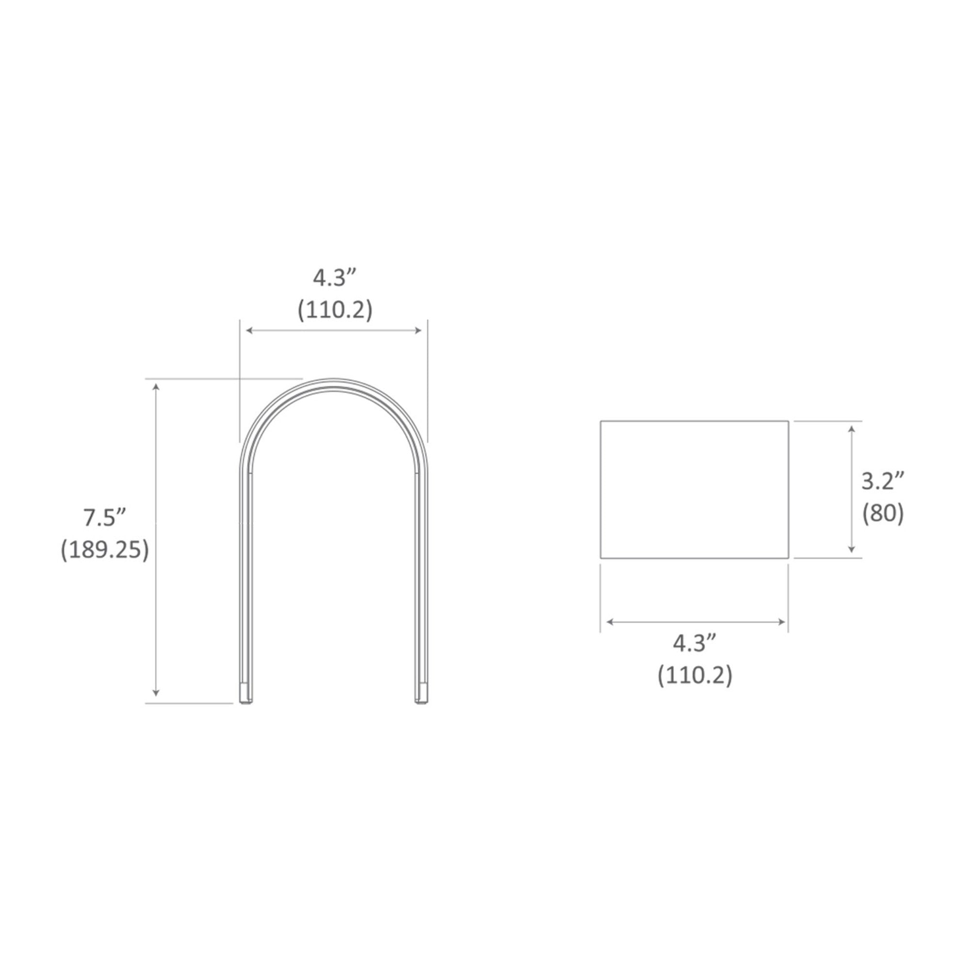 Mr. n Metallic Black Transitional LED Desk Lamp with USB Port